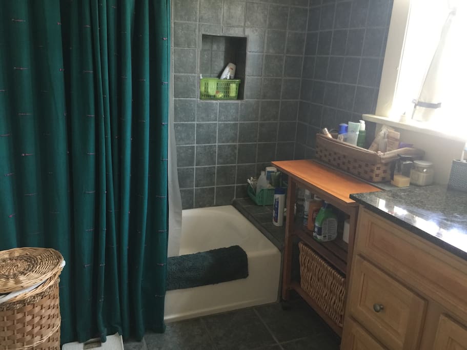 The bathroom