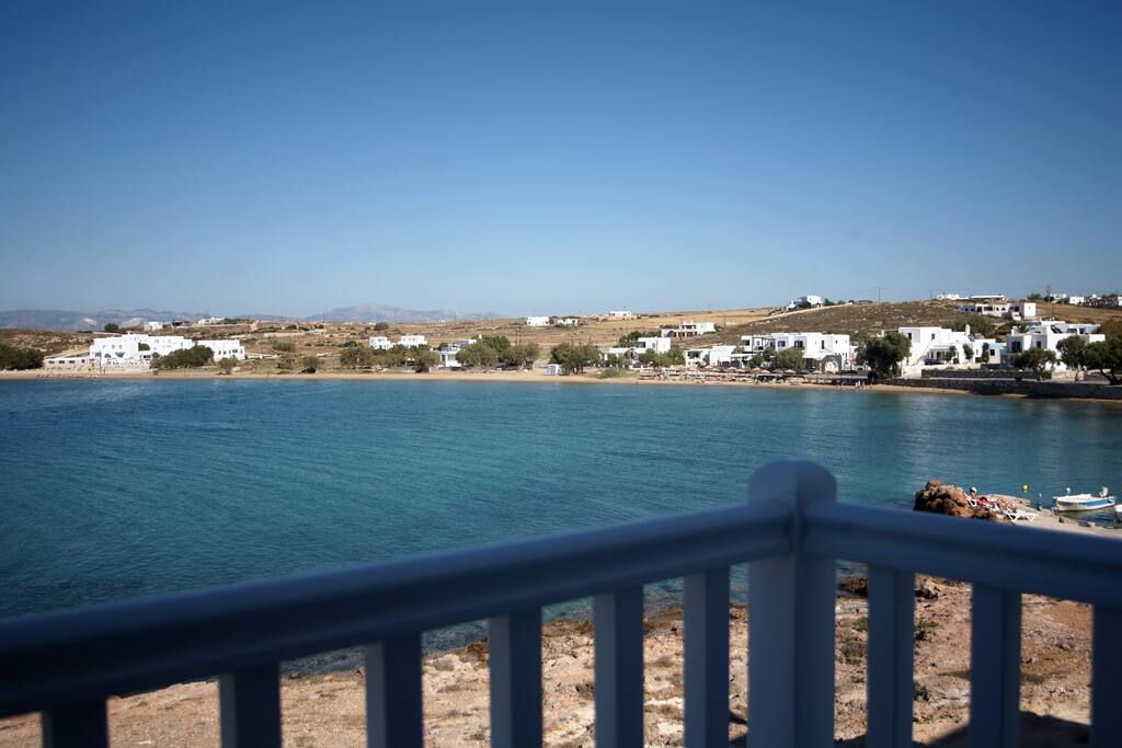 Right on the water