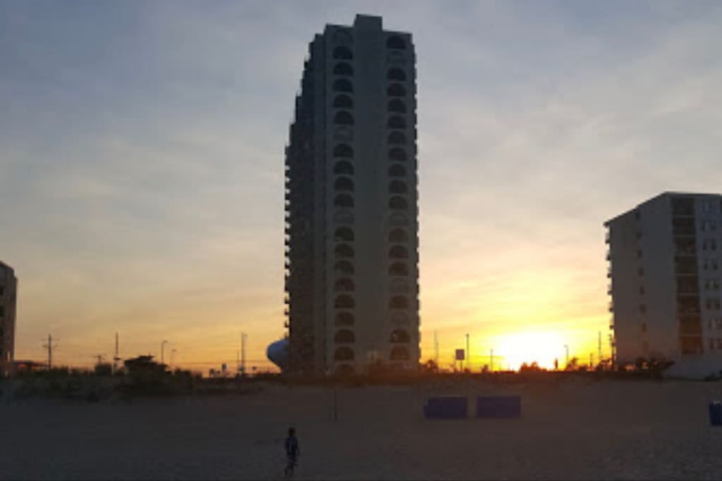 Enjoy the sunset from your balcony as well!