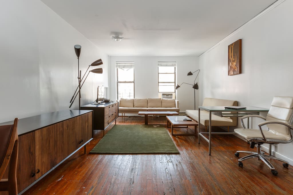 Front portion of the Spacious Living Room