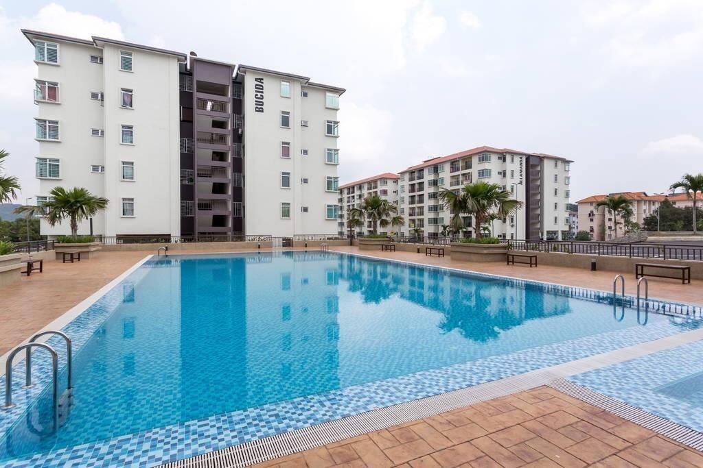 The swimming pool