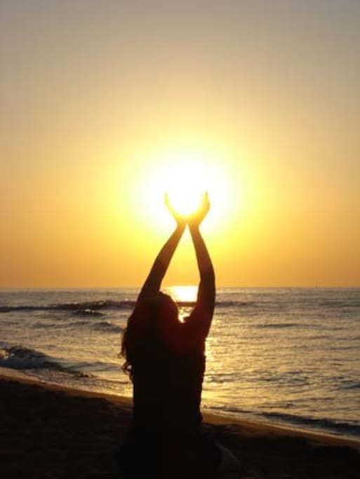 Il posizionamento del sole all'alba.