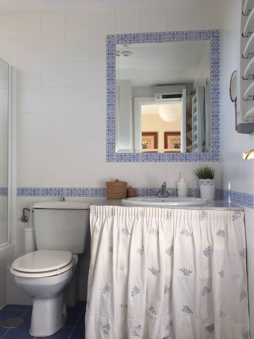 Baño en dormitorio principal.