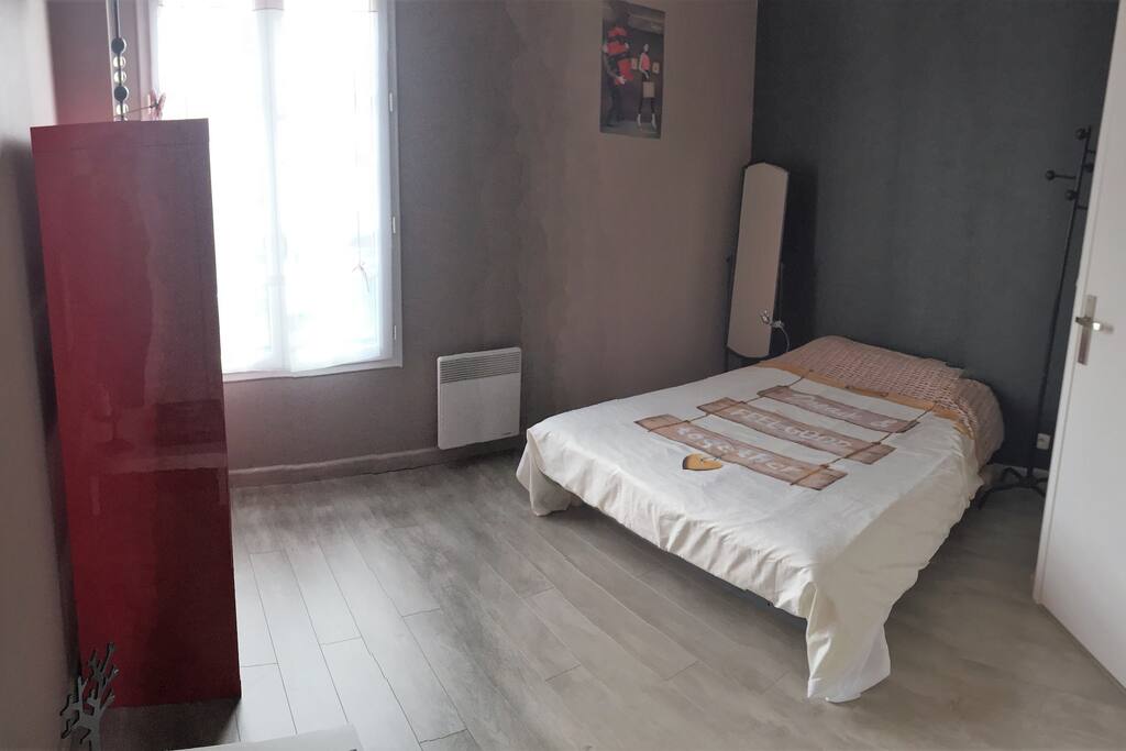 Chambre lit double
