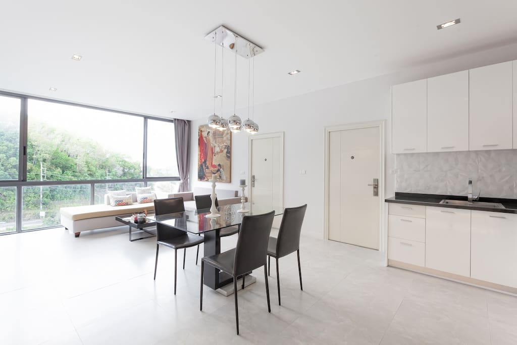 Leaving room and Kitchen