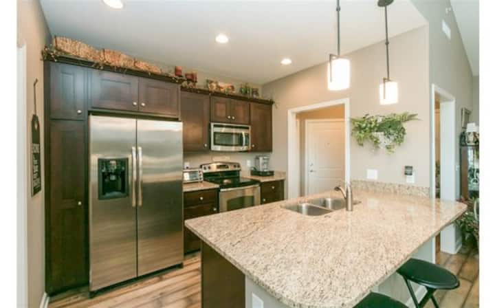 Private Bed & Bath, attached garage parking