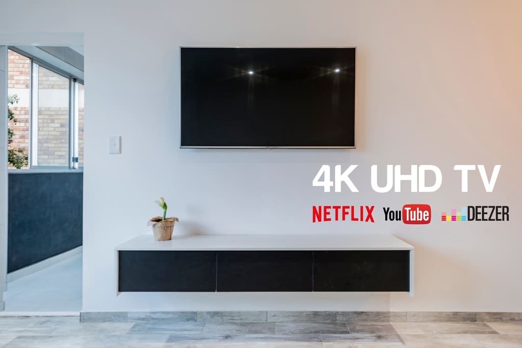 4K UHD TV with Netflix, YouTube, Deezer and much more
