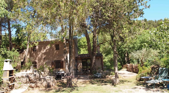 MASET D'ELALVA. House and garden in the middle of nature