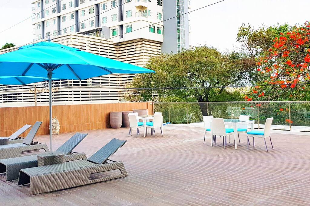 Swimmimg pool area