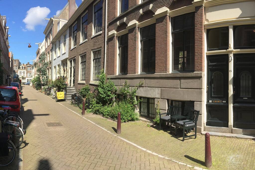 My house in our quiet street