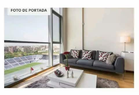 ENTIRE LOFT,AMAZING VIEWS,FREE PARKING,METRO.