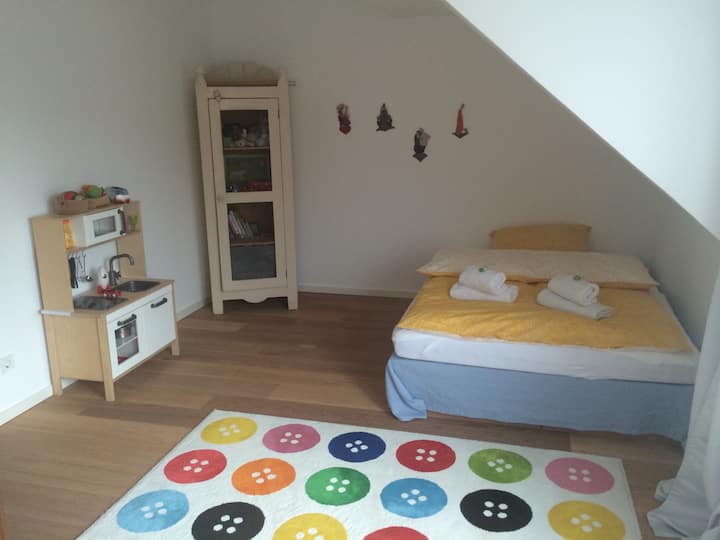 Dormitorio 2 "habitación infantil", con cama matrimonial
