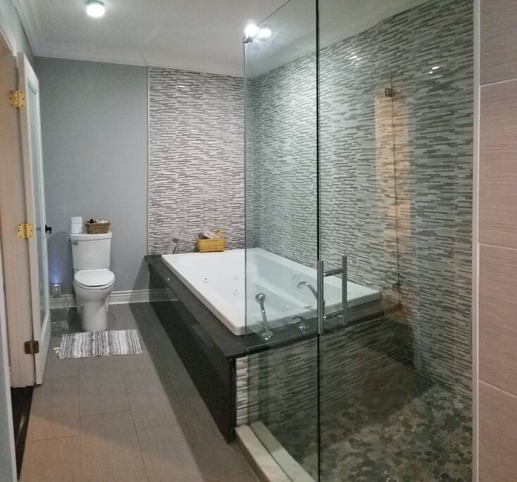 Large Master bathroom.