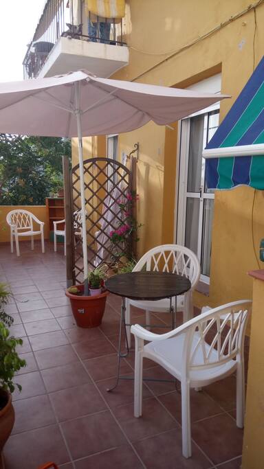 Terraza independiente
