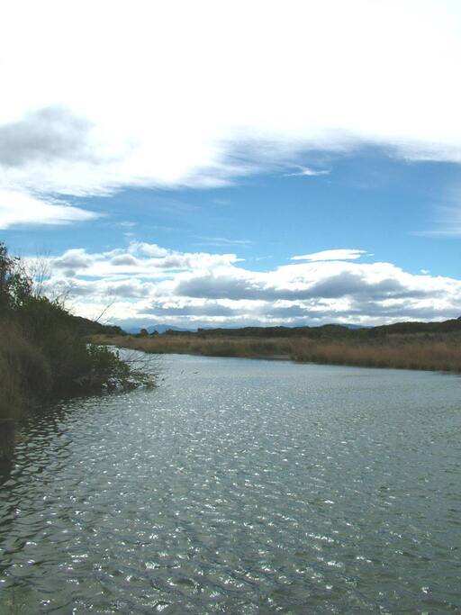 Local River (5 minutes Walk)