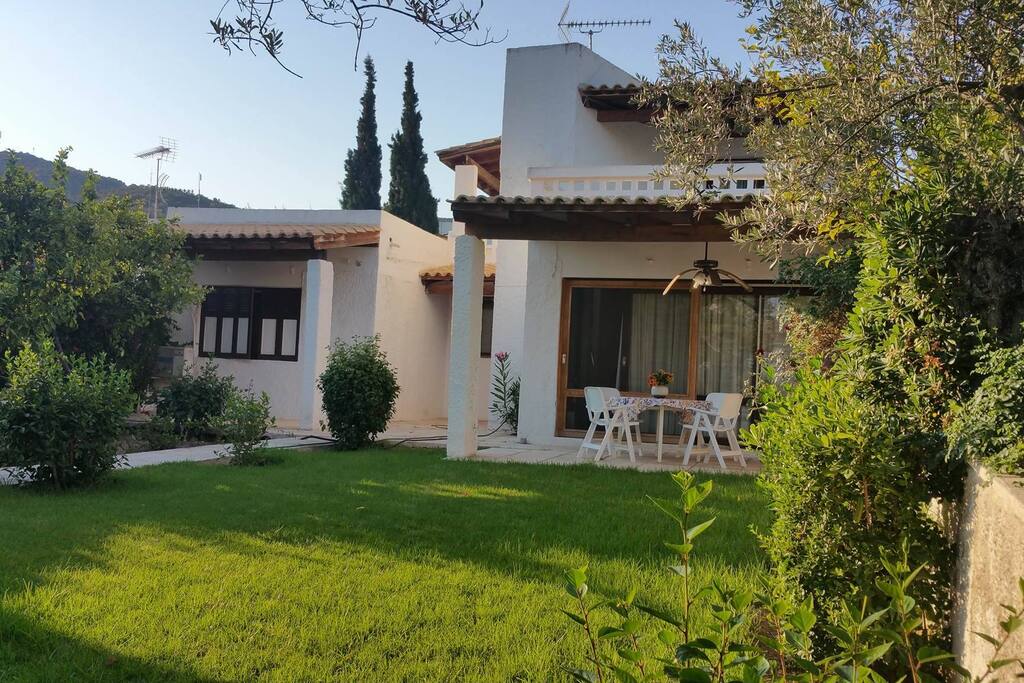 House frontage from the garden