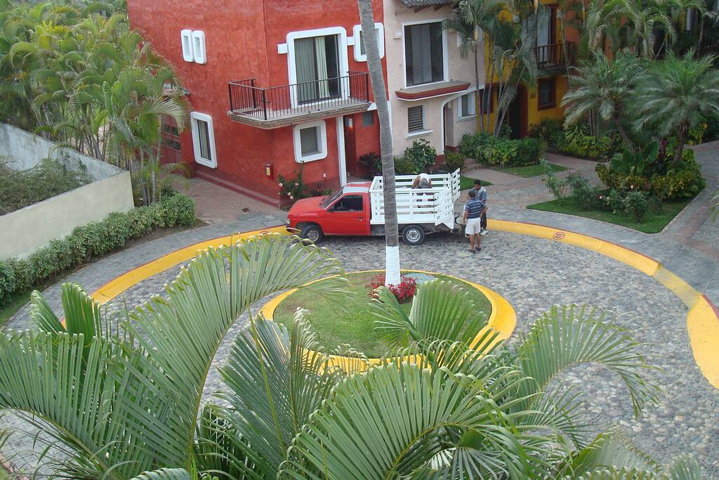 vialidad interior condominio