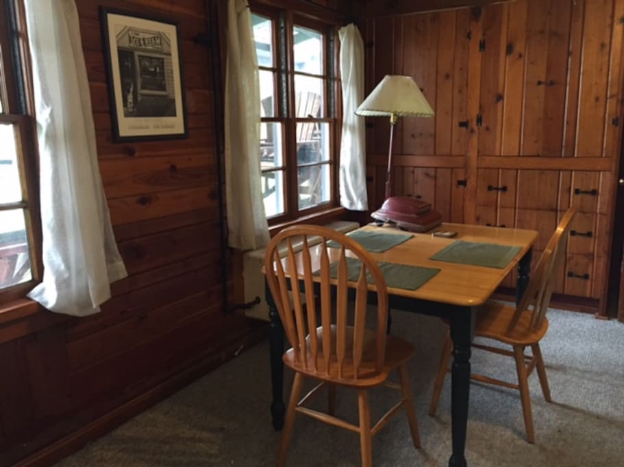Breakfast nook