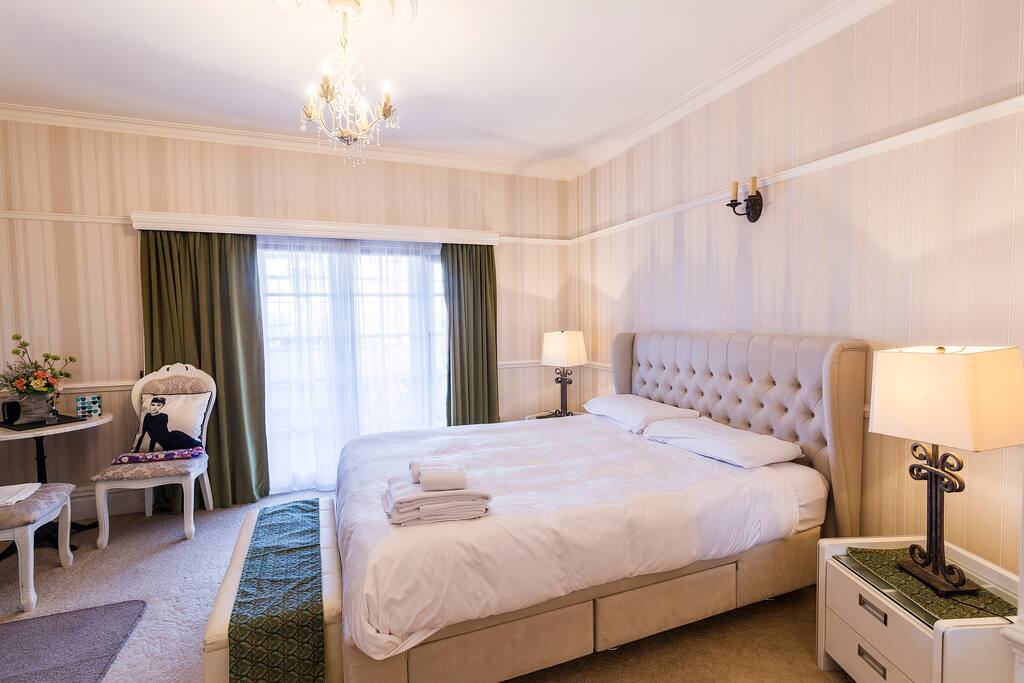 Main Bedroom Includes TV for Guest Use