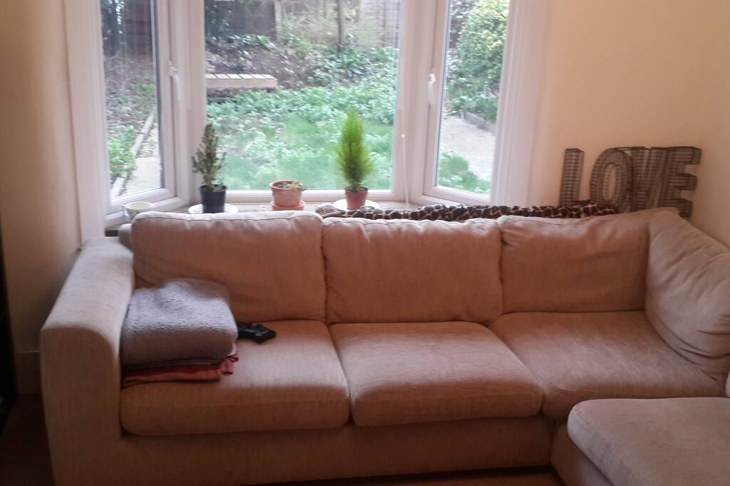 The living room