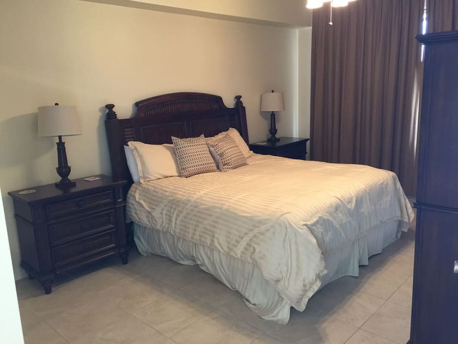 Master Bedroom with King Size Bed, TV & DVD!