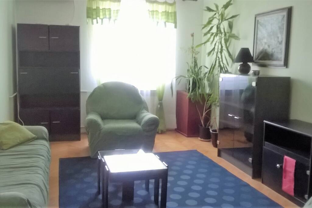 The living room
