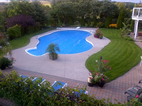 Spacious Lower Level Walkout in the Country