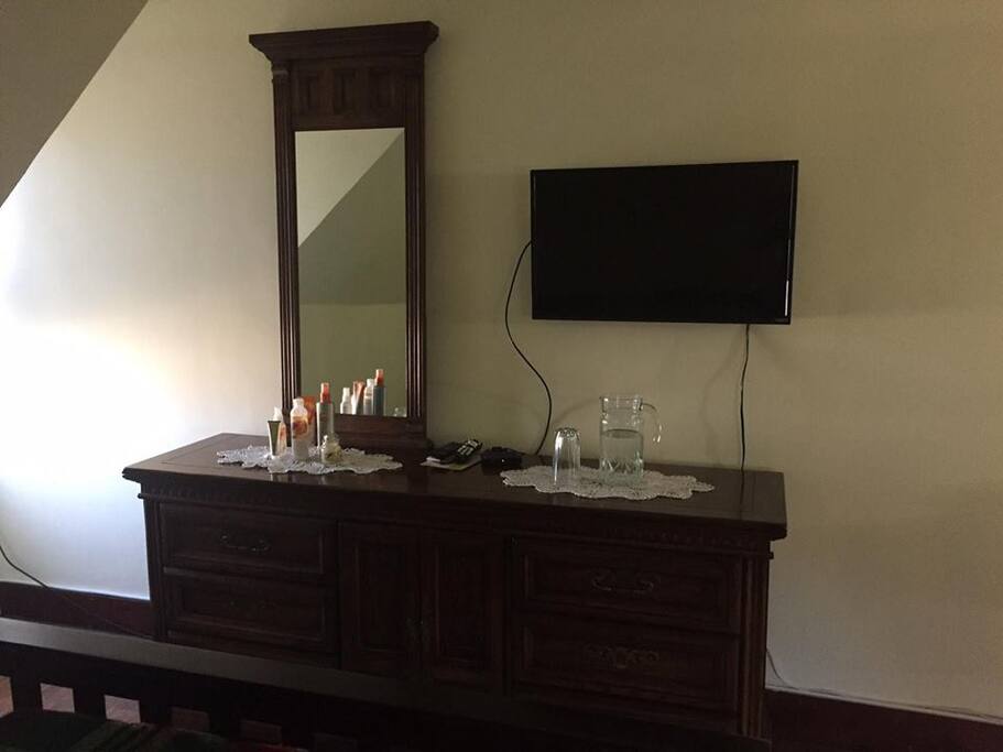 Smart TV with cable. Wi-fi internet
