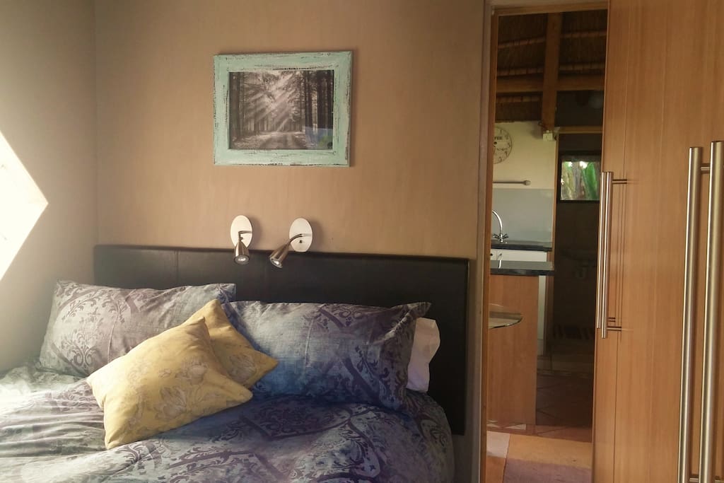 Double bedroom with built in wardrobes