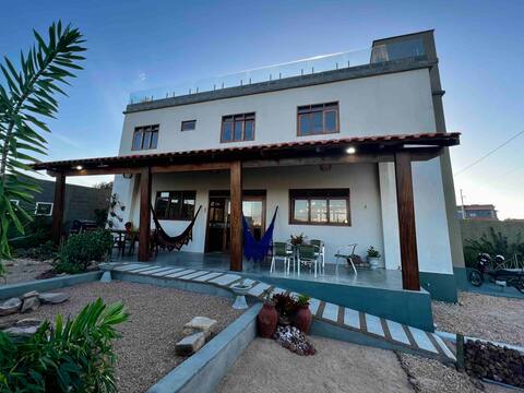 A Casa da Laje - Rooftop in Closed Condominium SSB