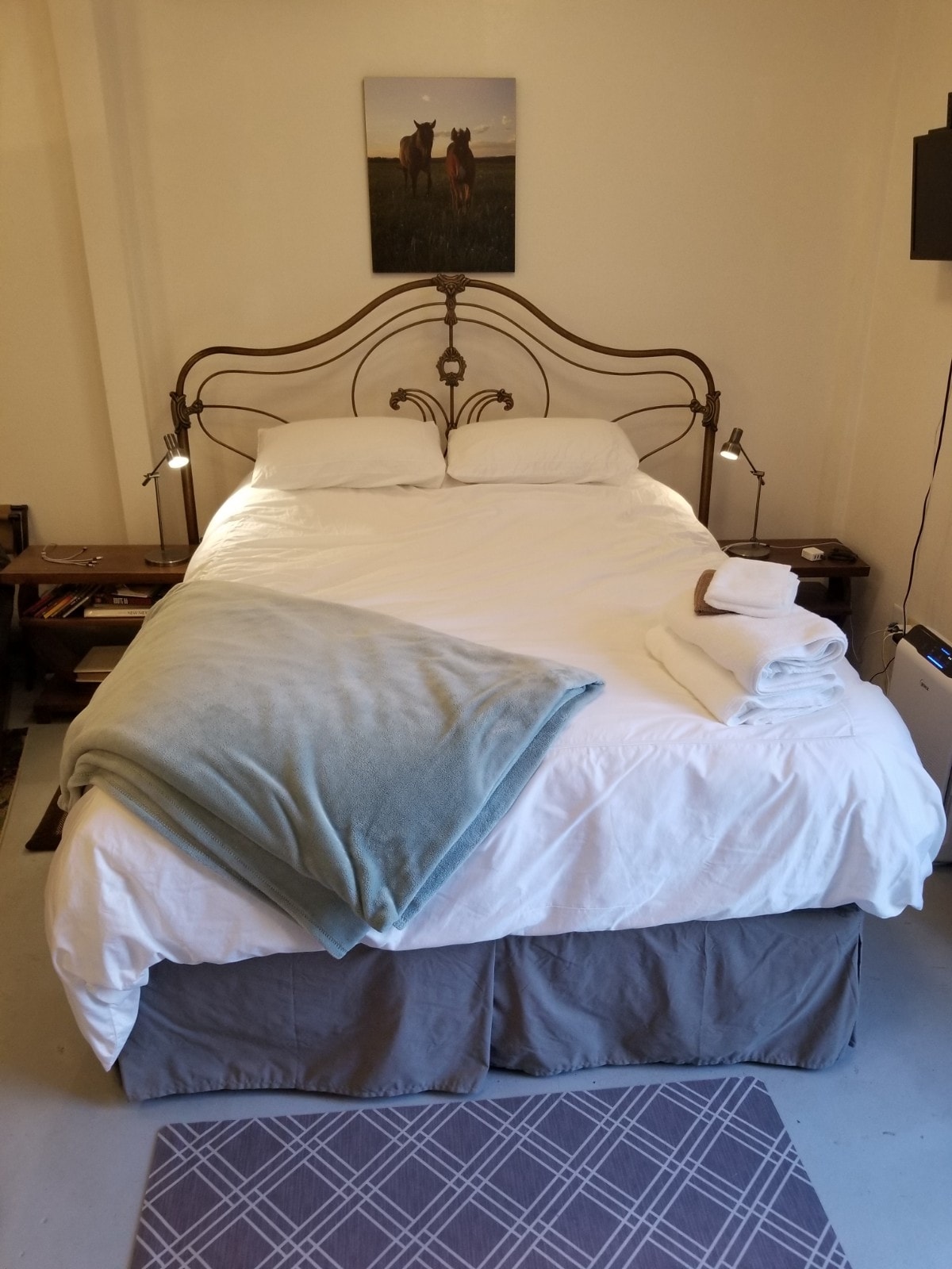 Cama, toallas, mantas, etc. 