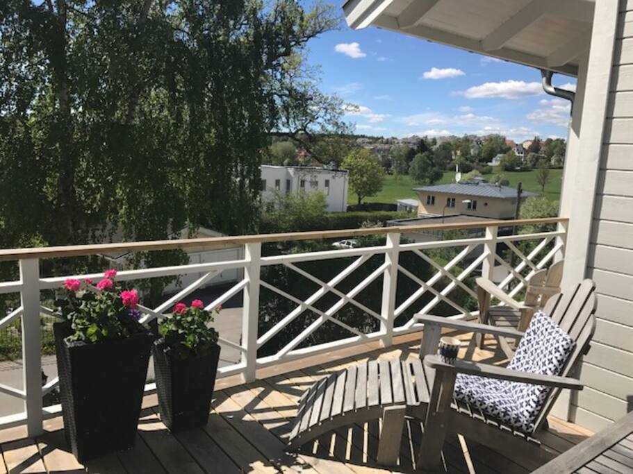 View from patio