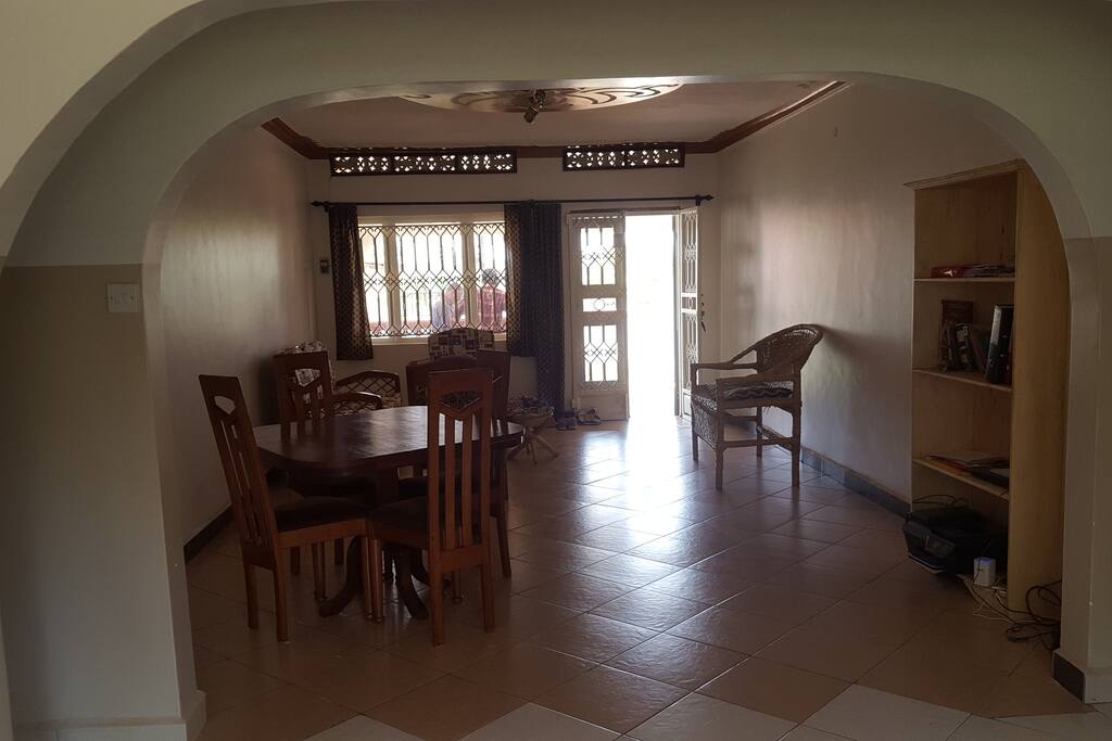 Living room as seen from kitchen