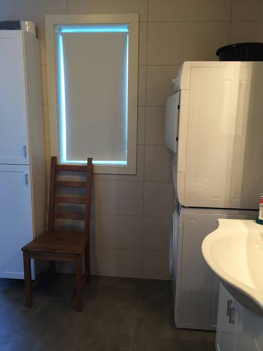 Washer and dryer