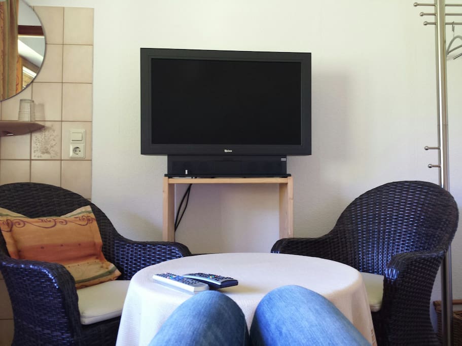 Eigener TV im Schlafzimmer