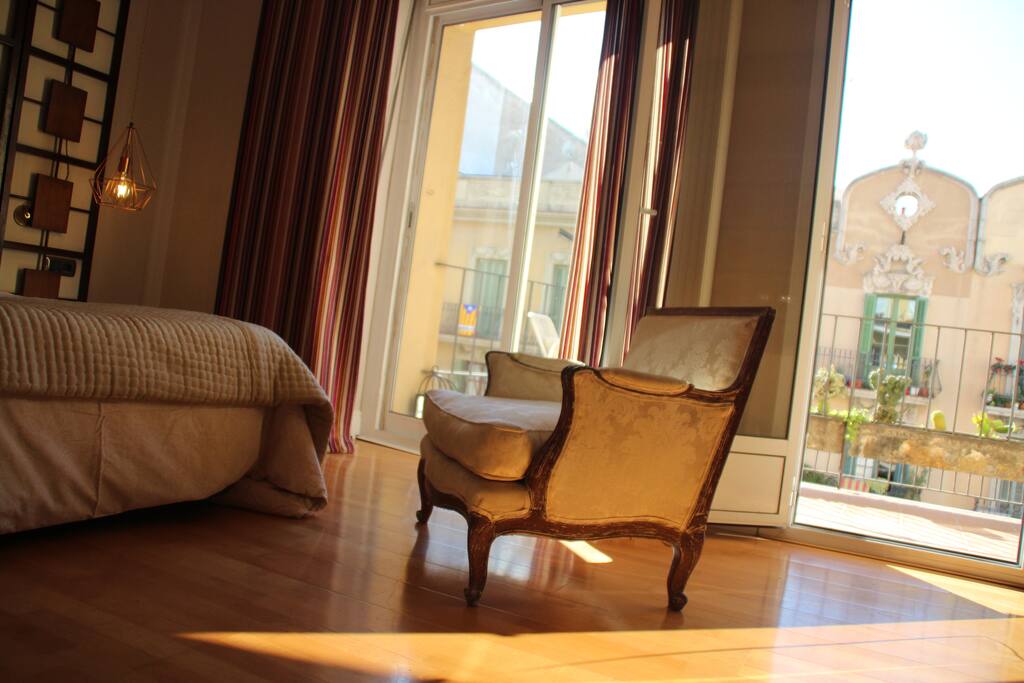 Private balcony