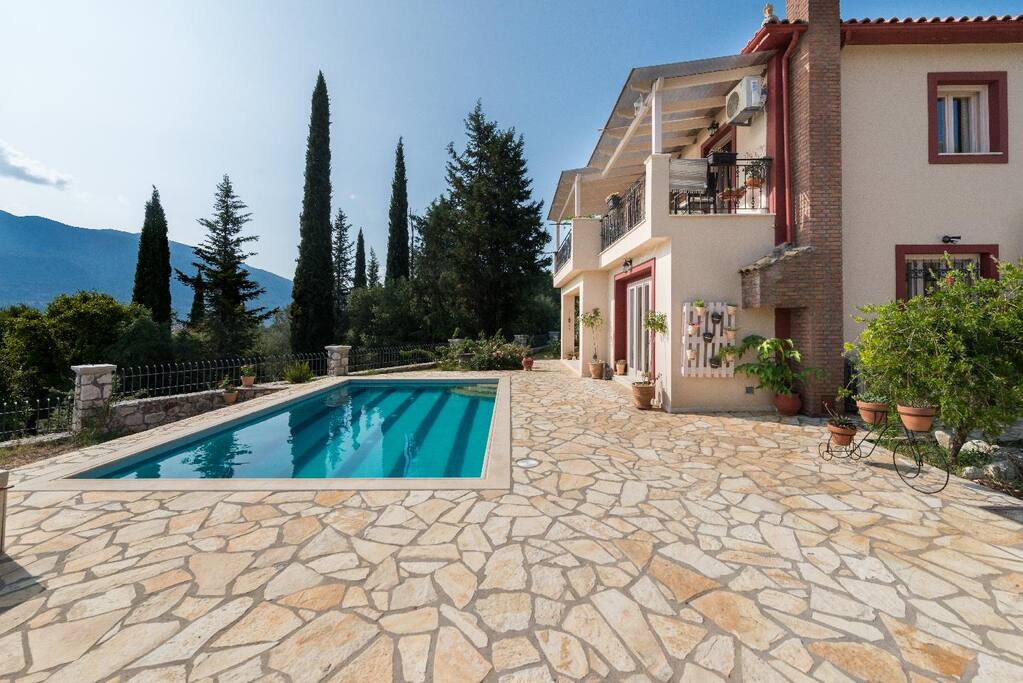 Side View of the Villa