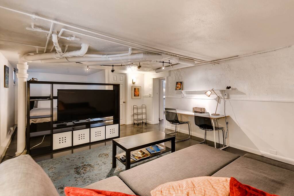 Work and lounge area
