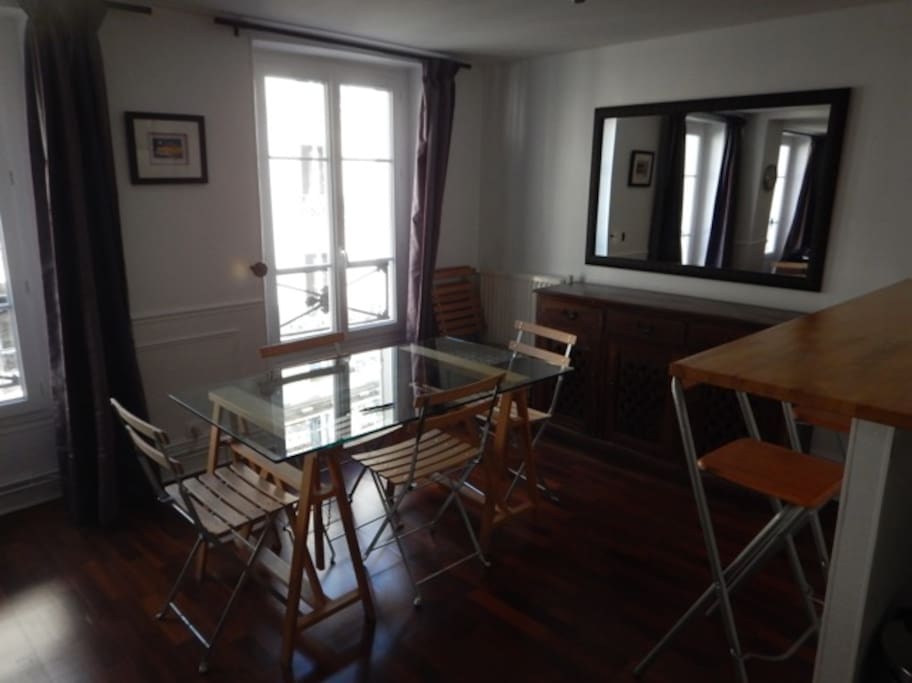 The dining area of the Living-Room