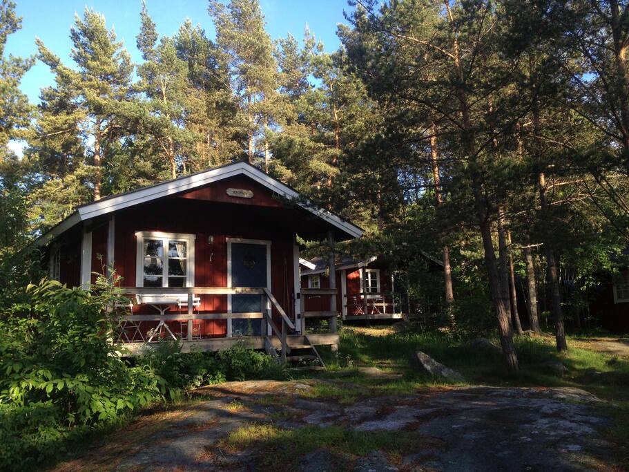 One out of the 10 cabins. This being one out of 5 bigger ones.