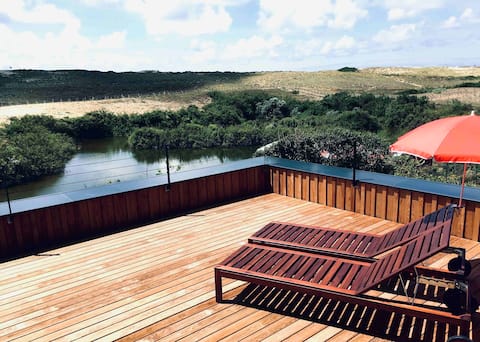 Villa Atlantic, beach on foot !