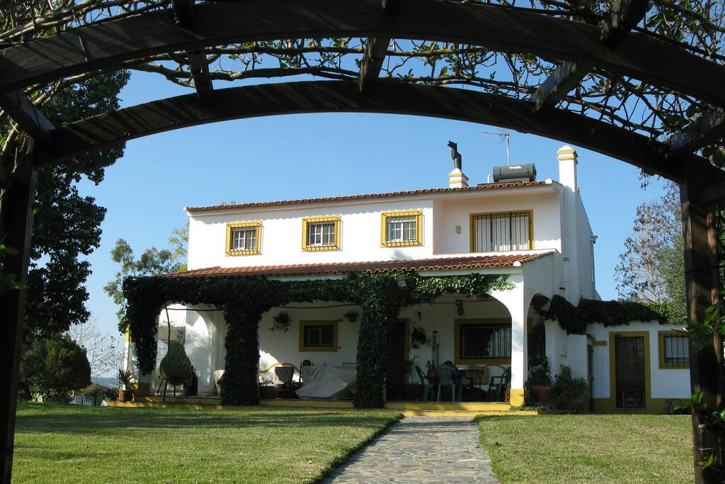 A casa dos anfitriões