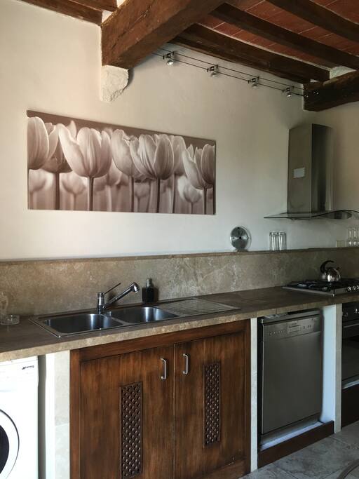 Upstairs kitchen