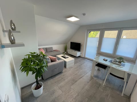 Modern apartment close to Lake Cappenberg, 1-4 guests