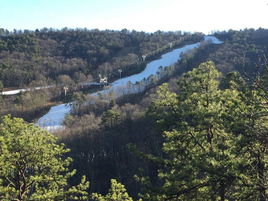 view from deck