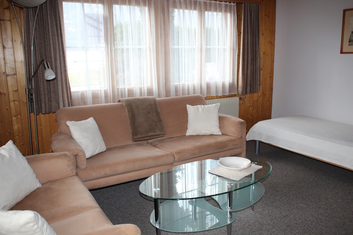 Salon, avec un lit si nécessaire