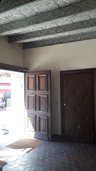L'entrée de la maison