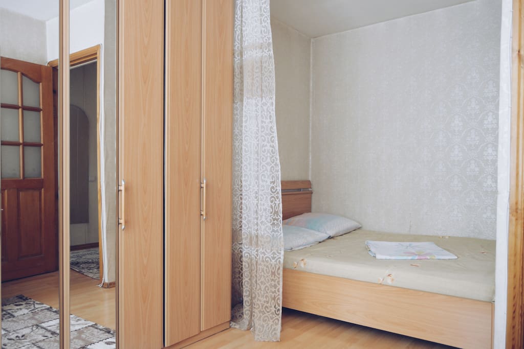 Living room and Bedroom