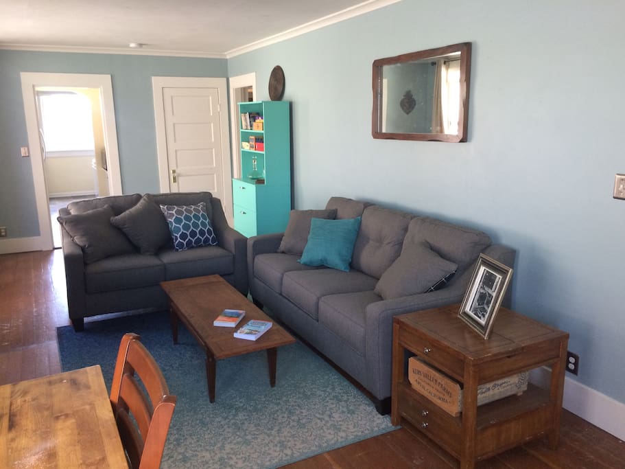 Cozy up in the living room