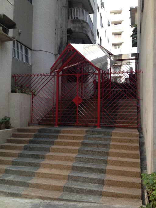 L'entrée de la Résidence